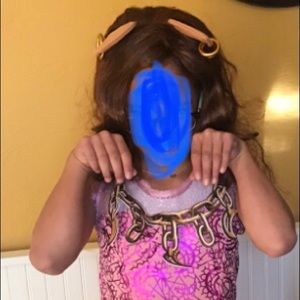 Monster high wolf costume and wig